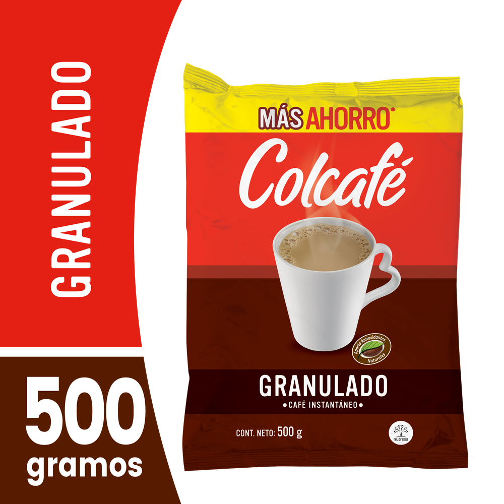 Cafe Colcafe Granulado Bolsa 500Gr | SuperBooM